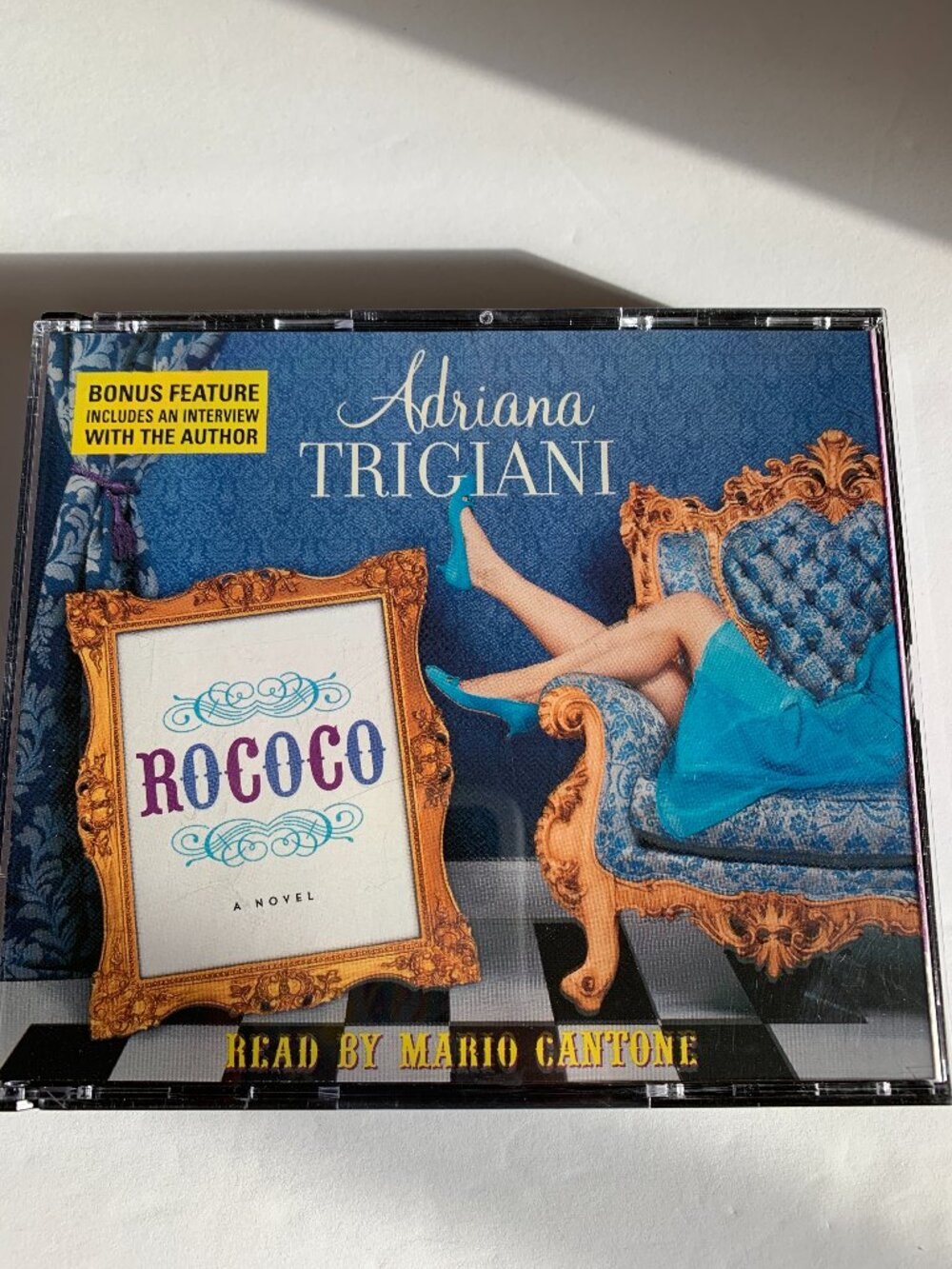 Rococo audiobook by Adriana Trigiani including interview with author